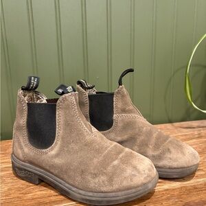 Blundstone Kids Tan Chelsea Boots